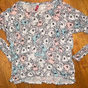 H&M My Little Pony Knit Top Size M